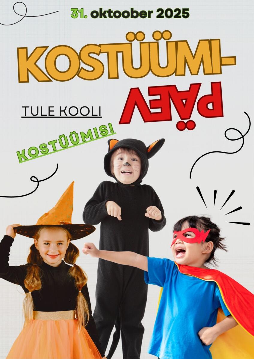 Kostüümipäeva plakat