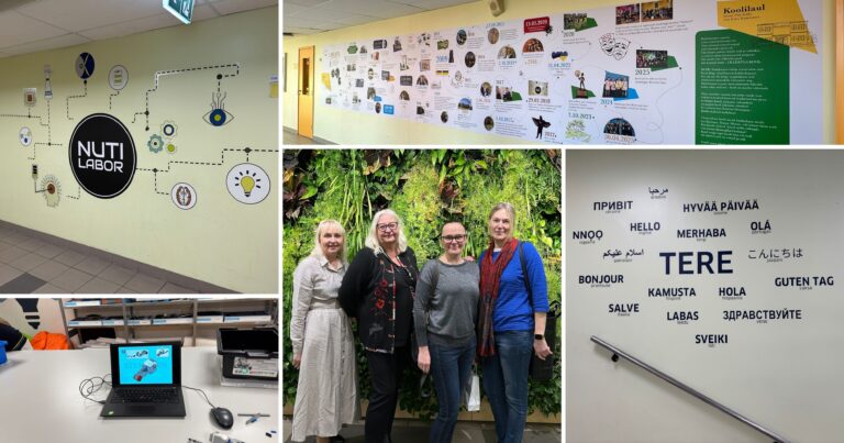 Meie kooli Progetiigri IT HOOG meeskonna külaskäik Tallinna Lilleküla Gümnaasiumisse