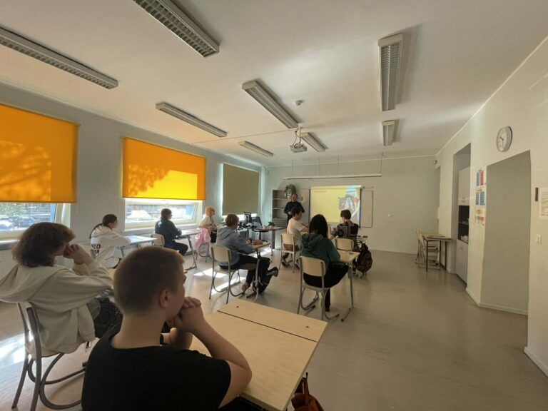 Päästeameti liiklusohutuskoolitus Kajamaa Koolis